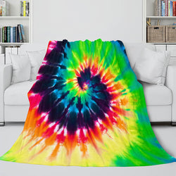 Flower Flannel Fleece Throw Cosplay Blanket (Online Order Only)