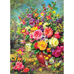Flowers Bouquet 1000 Piece Jigsaw Puzzle Eurographics (ONLINE ORDER ONLY)