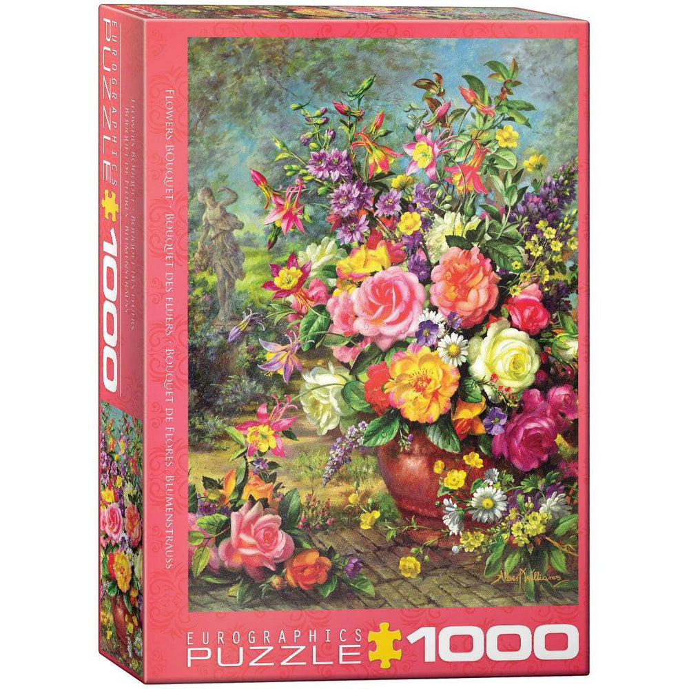 Flowers Bouquet 1000 Piece Jigsaw Puzzle Eurographics (ONLINE ORDER ONLY)