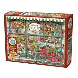 Flowers & Cacti Shop 275 Large Piece Jigsaw Puzzle Cobble Hill (ONLINE ORDER ONLY)