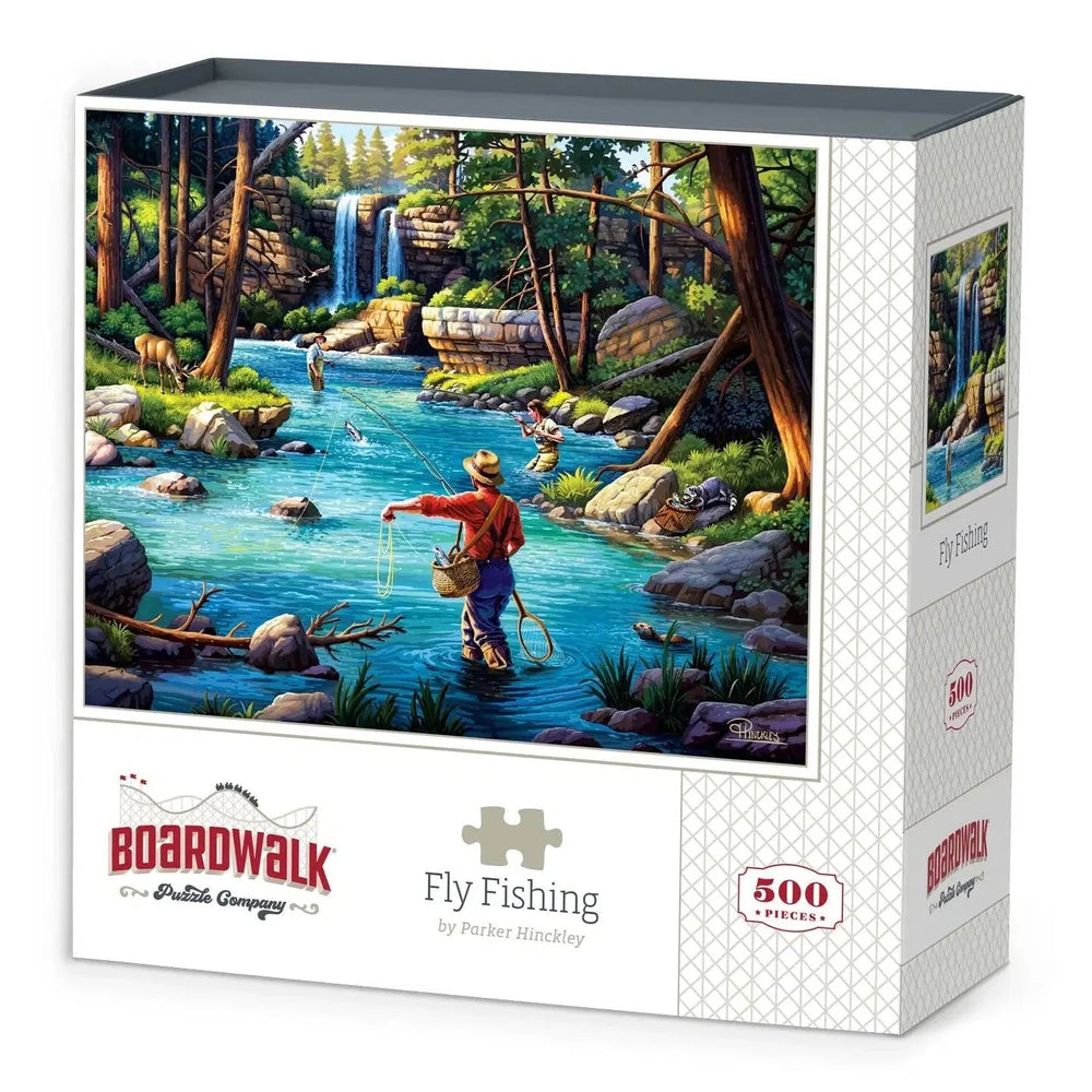 Fly Fishing 500 Piece Jigsaw Puzzle Boardwalk (ONLINE ORDER ONLY)