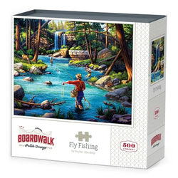 Fly Fishing 500 Piece Jigsaw Puzzle Boardwalk (ONLINE ORDER ONLY)