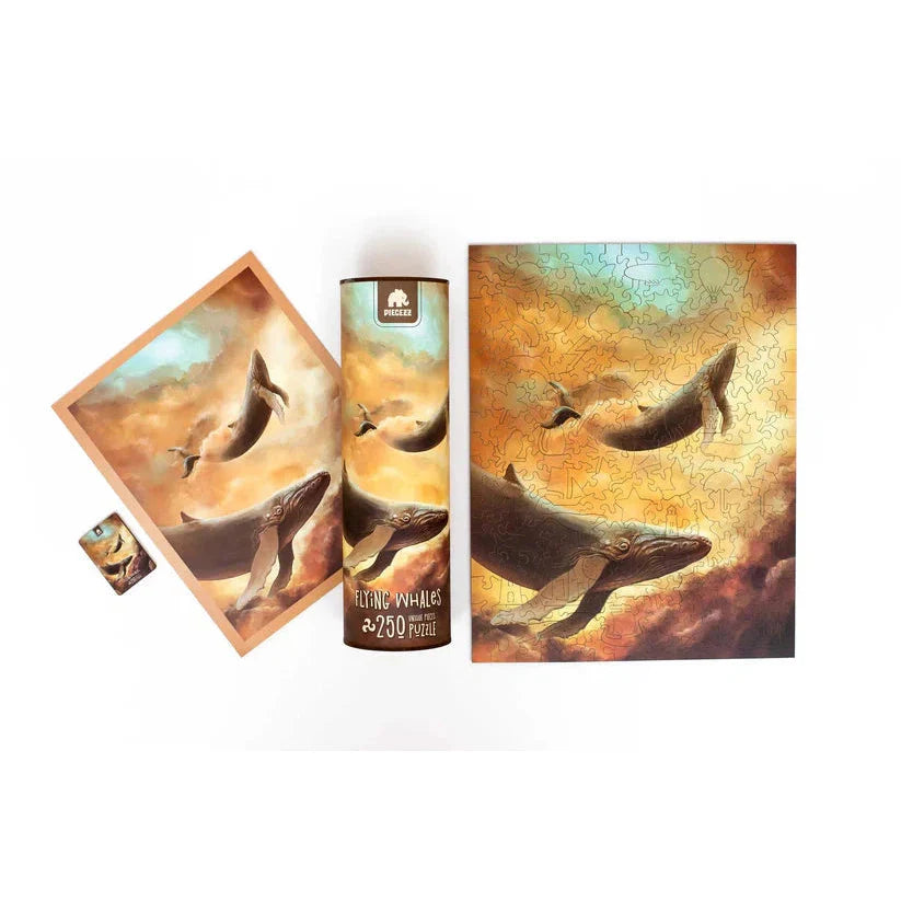 Flying Whales 250 Piece Wooden Jigsaw Puzzle Geek Toys (ONLINE ORDER ONLY)