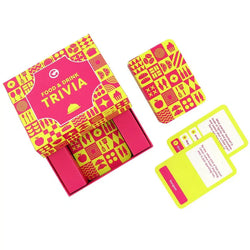 Food & Drink Trivia Card Game Ginger Fox (ONLINE ORDER ONLY)