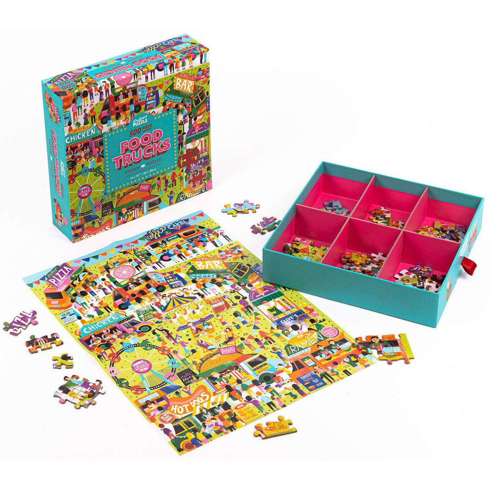 Food Trucks 500 Piece Jigsaw Puzzle Professor Puzzle (ONLINE ORDER ONLY)