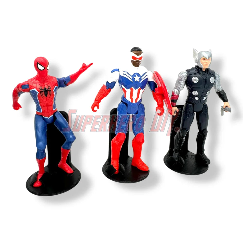 Foot Holder Shelves for 3.75"–4" Action Figures | 1:18 Scale Display Holders (ONLINE ORDER ONLY)