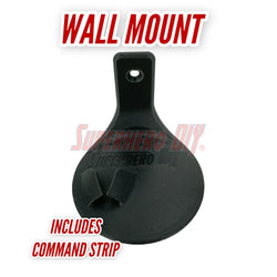 Foot Stand Wall Mounts for 6 inch or 7 inch action figures, display stand fits McFarlane, Marvel Legends 1:12 scale (ONLINE ORDER ONLY)