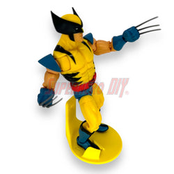 Foot Stand Wall Mounts for 6 inch or 7 inch action figures, display stand fits McFarlane, Marvel Legends 1:12 scale (ONLINE ORDER ONLY)