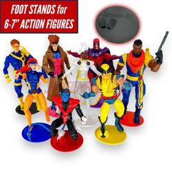 Foot Stands for 6 inch or 7 inch action figures, display stand fits McFarlane, Marvel Legends 1:12 scale (ONLINE ORDER ONLY)