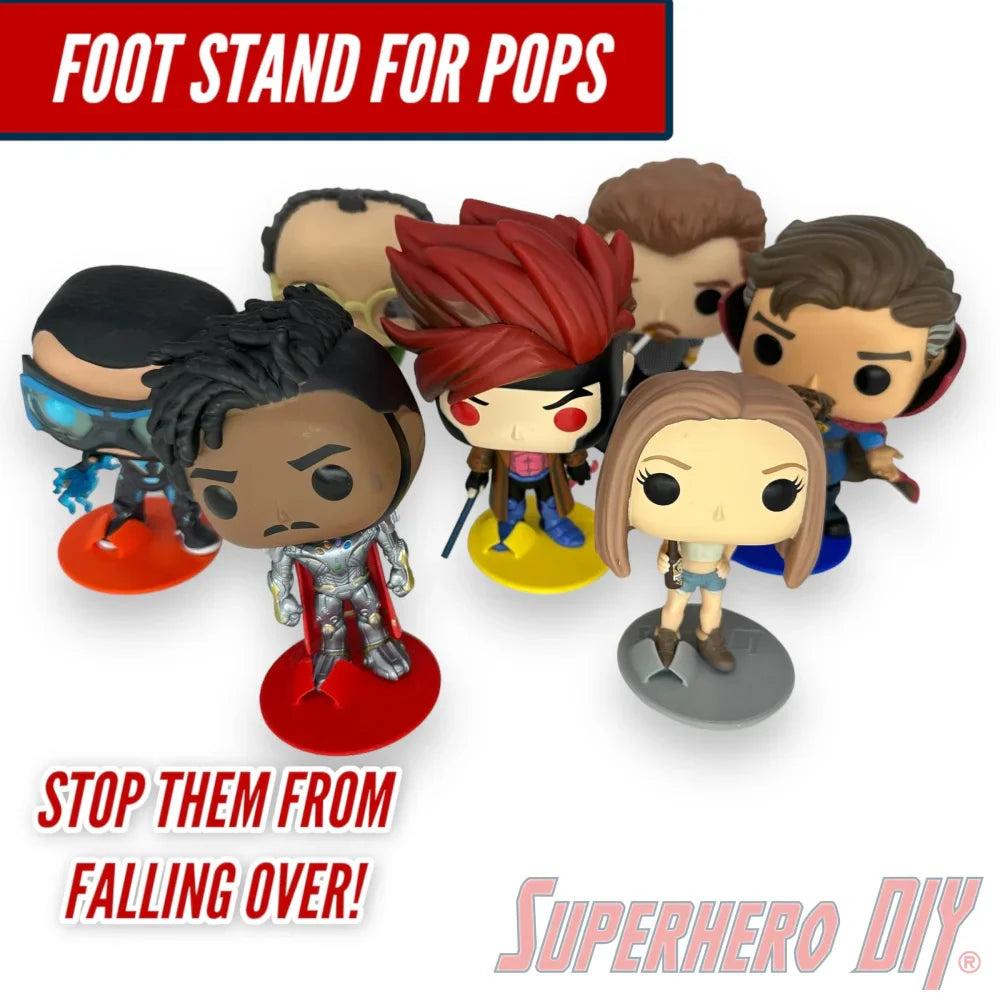 Foot Stands for Funko Pops | Stop them from falling over! (ONLINE ORDER ONLY)
