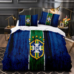 Football Team Bedding Set Quilt Cover Without Filler (Online Order Only)
