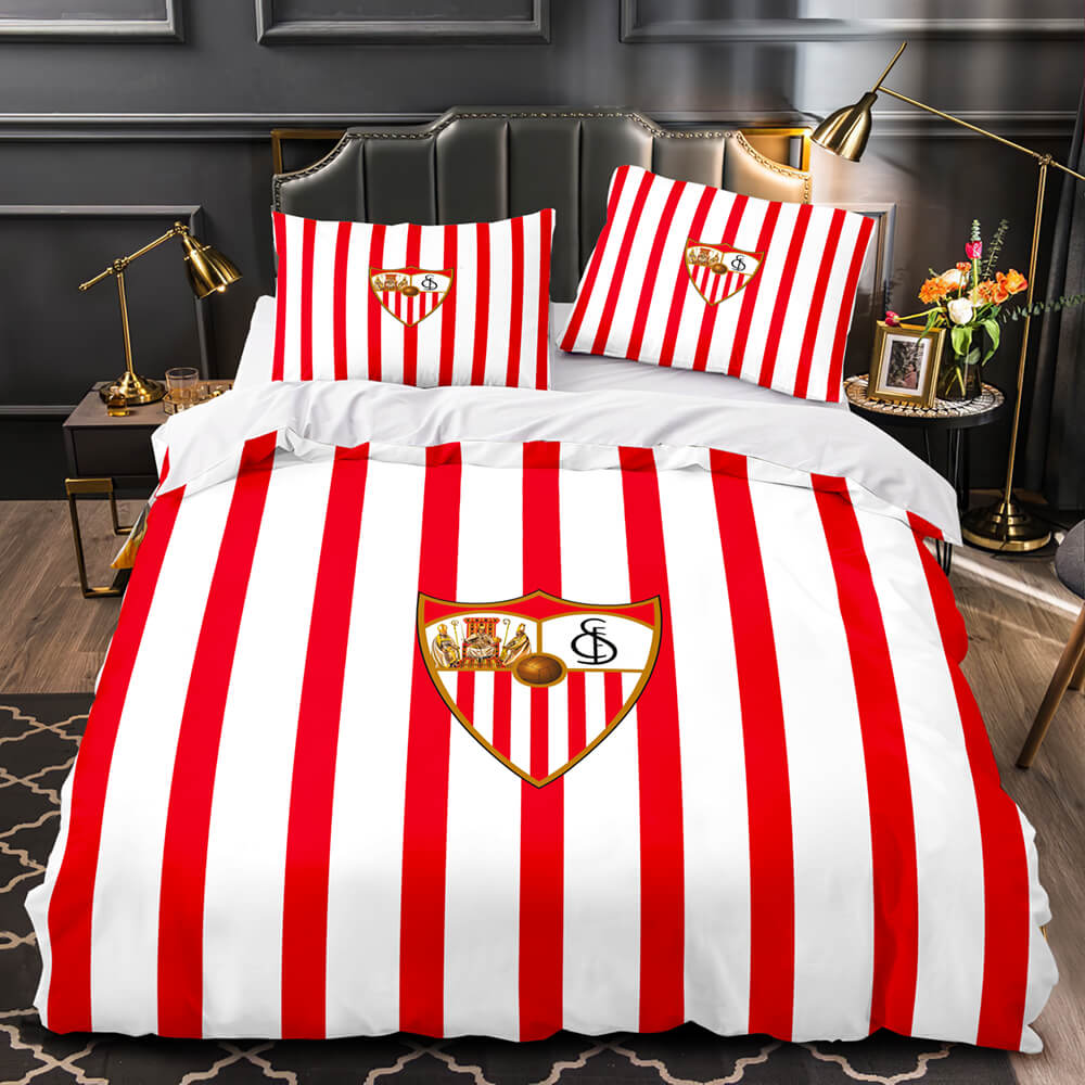Football Team Bedding Set Quilt Cover Without Filler (Online Order Only)