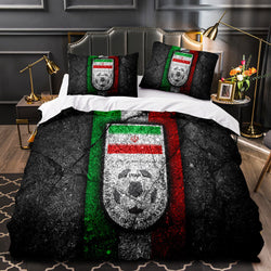 Football Team Bedding Set Quilt Cover Without Filler (Online Order Only)