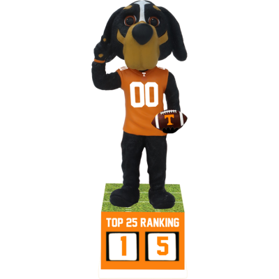 Tennessee Volunteers Football Top 25 Ranking Tracker Bobblehead (Presale) (ONLINE ORDER ONLY)
