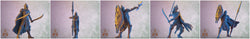 3D Printed Archvillain Games The Sun Elves of Sol Sylvaine Elven Footmen 28 32mm D&D (Online Only)