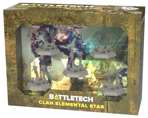 BattleTech: ForcePack - Clan Elemental Star (ONLINE ORDER ONLY)