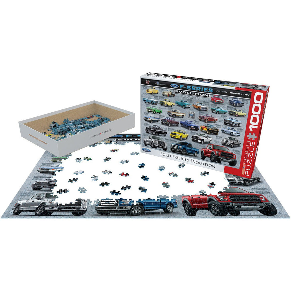 Ford F-Series Evolution 1000 Piece Jigsaw Puzzle Eurographics (ONLINE ORDER ONLY)