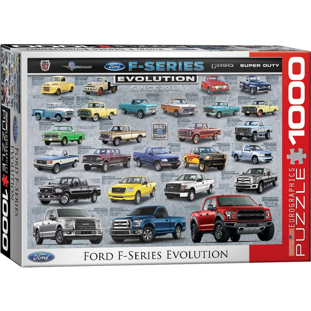 Ford F-Series Evolution 1000 Piece Jigsaw Puzzle Eurographics (ONLINE ORDER ONLY)
