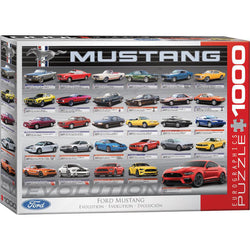 Ford Mustang Evolution 1000 Piece Jigsaw Puzzle Eurographics (ONLINE ORDER ONLY)