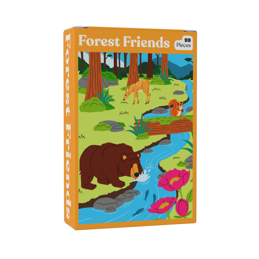 Forest Friends 99 Piece Mini Jigsaw Puzzle Puzzledly (ONLINE ORDER ONLY)