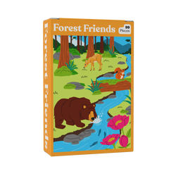 Forest Friends 99 Piece Mini Jigsaw Puzzle Puzzledly (ONLINE ORDER ONLY)