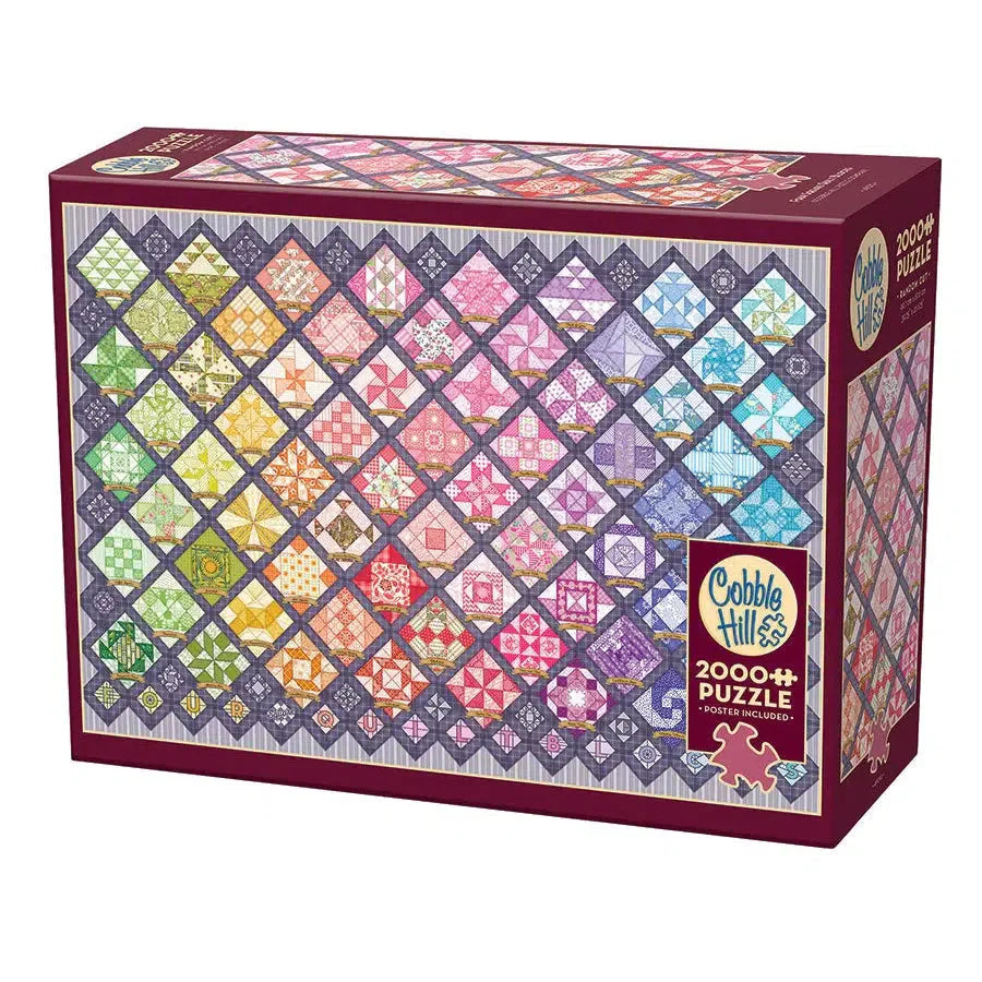 Four Square Quilt Blocks 2000 Piece Jigsaw Puzzle Cobble Hill (ONLINE ORDER ONLY)