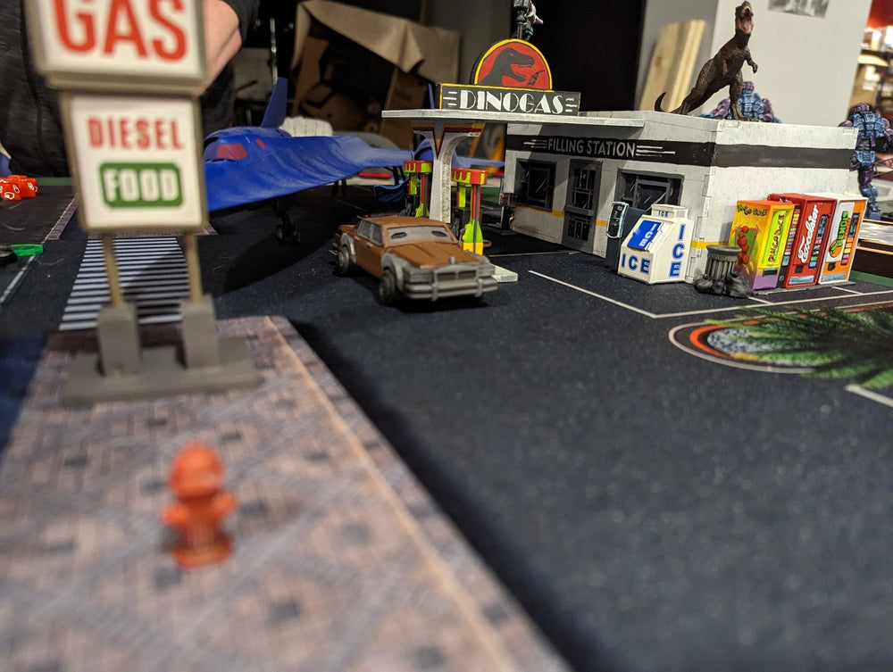 Modern City 1 - Neoprene Battle Mat with Bag (Online Order Only)