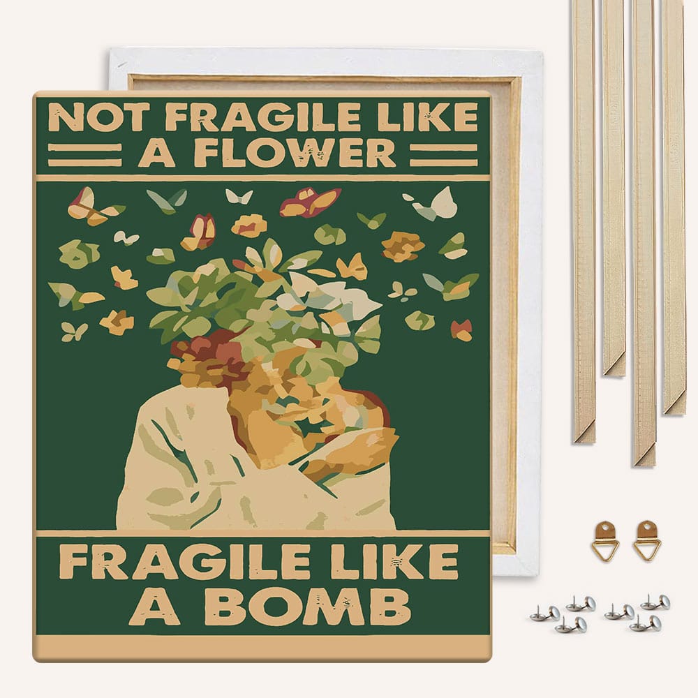 Fragile Like A Bomb - Paint By Numbers Kit