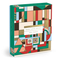 Frank Lloyd Wright December Gifts 1000 Piece Foil Jigsaw Puzzle Galison (ONLINE ORDER ONLY)