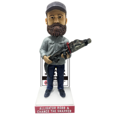 Chance the Snapper and Frank "Alligator" Robb Bobbleheads (ONLINE ORDER ONLY)