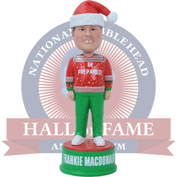 Frankie MacDonald Christmas Bobblehead (Presale) (ONLINE ORDER ONLY)