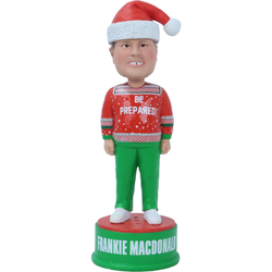 Frankie MacDonald Christmas Bobblehead (Presale) (ONLINE ORDER ONLY)