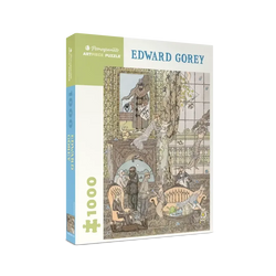 Frawgge Mfrg. Co. by Edward Gorey 1000 Piece Jigsaw Puzzle Pomegranate
