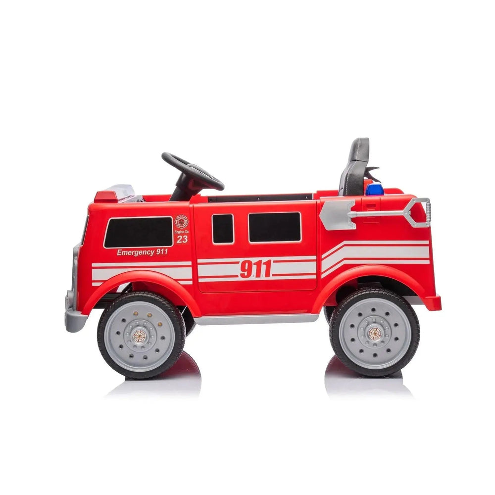 12V Freddo Fire Truck 1 Seater Ride on (ONLINE ORDER ONLY)