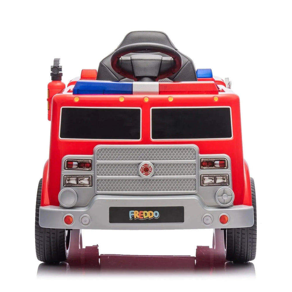 12V Freddo Fire Truck 1 Seater Ride on (ONLINE ORDER ONLY)