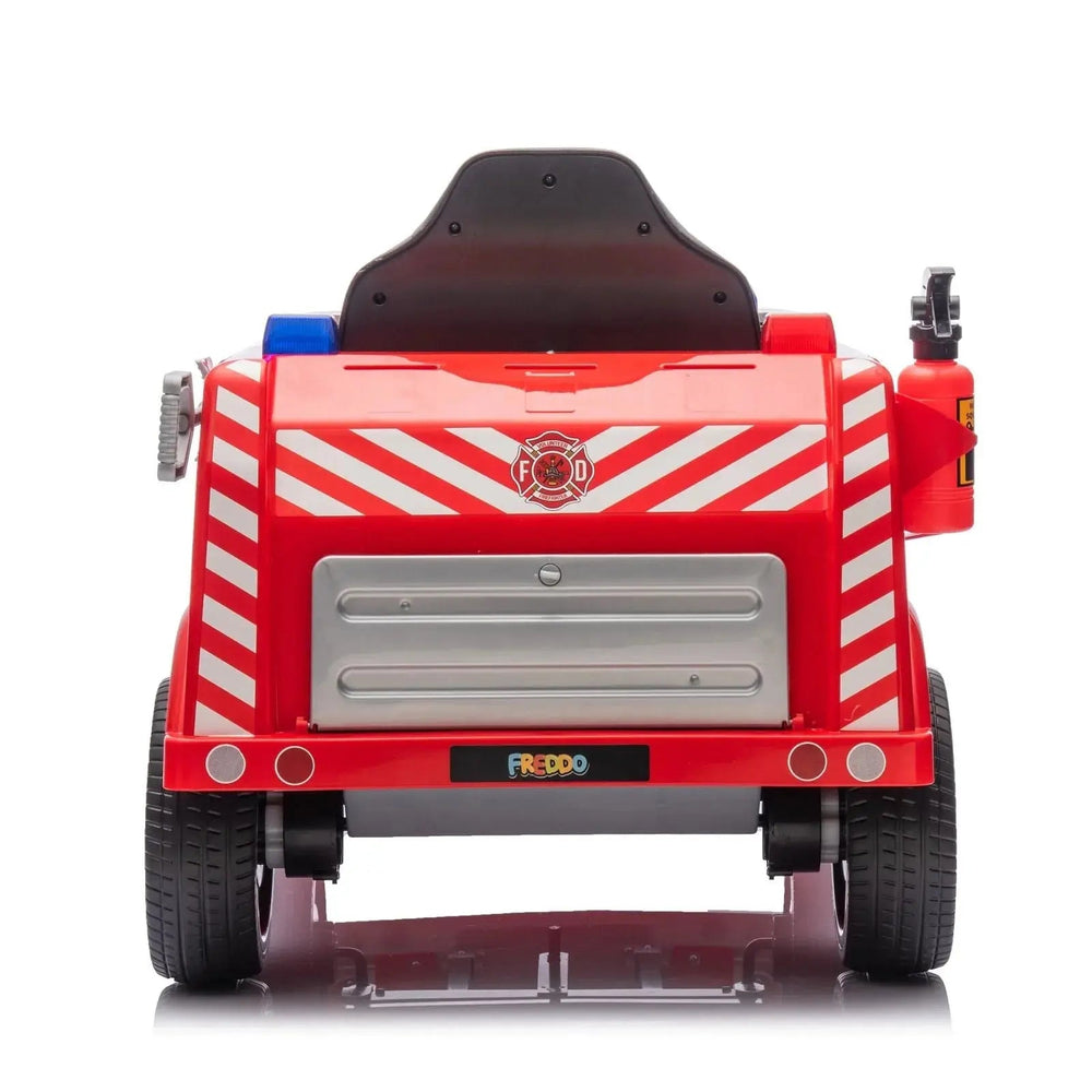 12V Freddo Fire Truck 1 Seater Ride on (ONLINE ORDER ONLY)