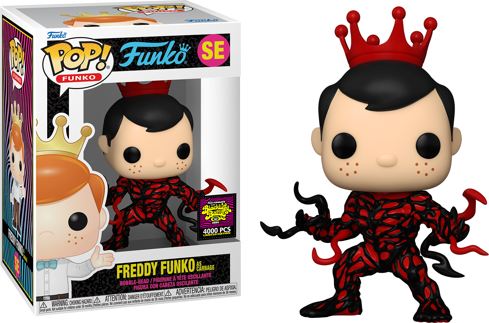 Freddy Funko as Carnage (ONLINE ORDER ONLY)
