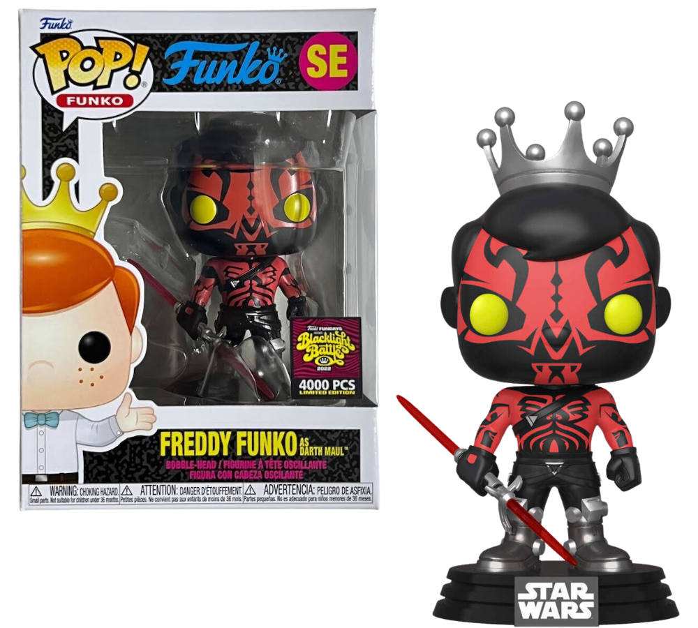 Freddy Funko as Darth Maul (ONLINE ORDER ONLY)