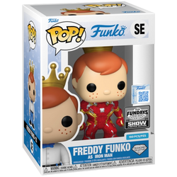 Funko Fundays Experience 2025: Pop! Originals MARVEL Freddy Funko as Iron Man (Diamond Glitter) LE150 (ONLINE ORDER ONLY)