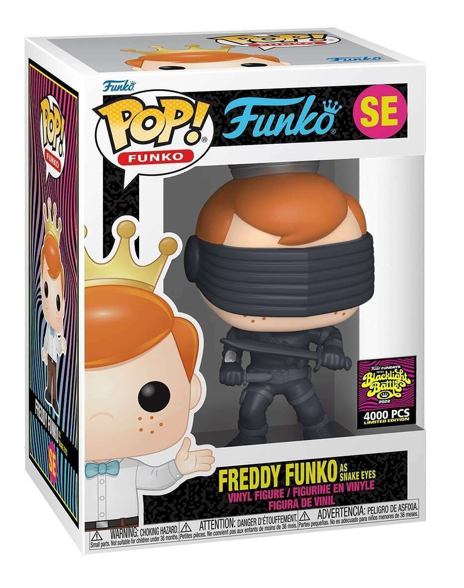 Freddy Funko as Snake Eyes (ONLINE ORDER ONLY)