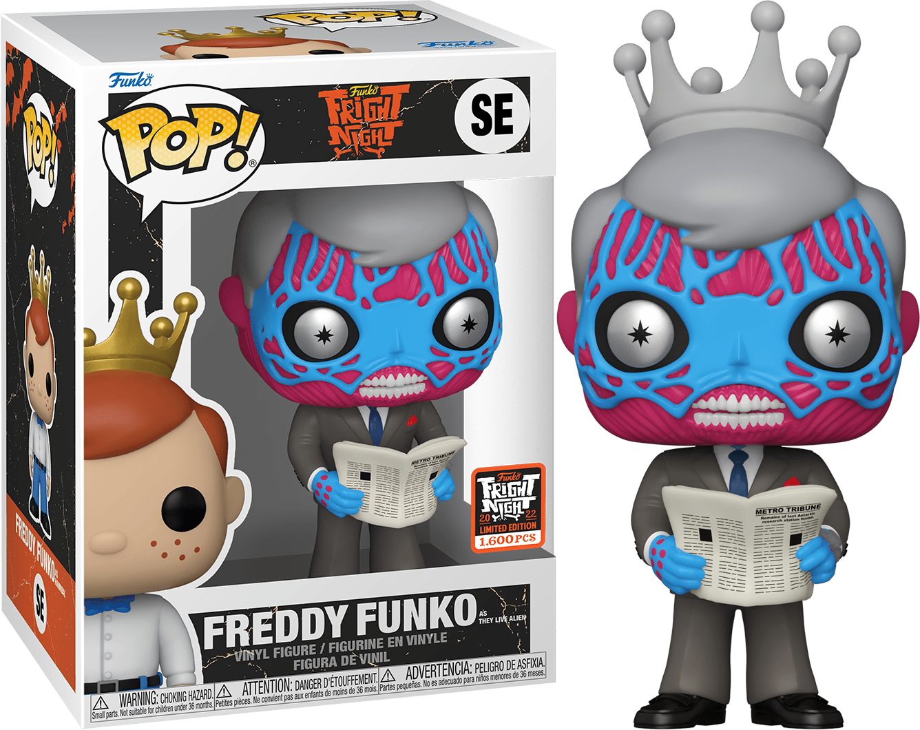 Freddy Funko as They Live Alien (ONLINE ORDER ONLY)