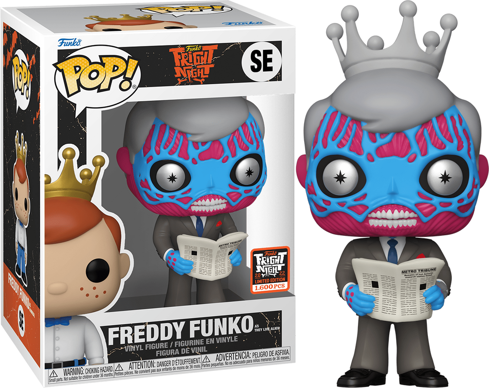 Freddy Funko as They Live Alien (ONLINE ORDER ONLY)