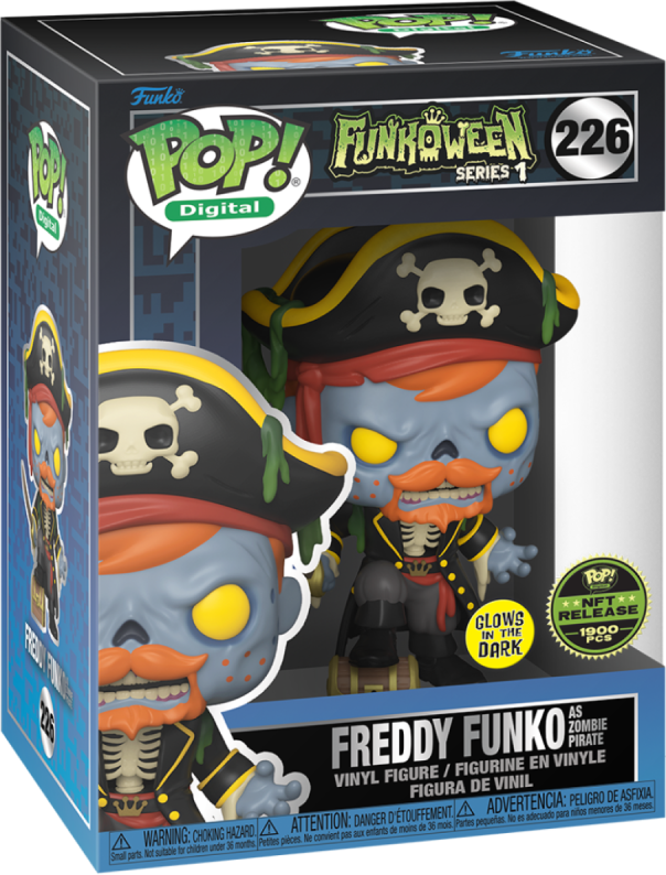 Freddy Funko as Zombie Pirate (ONLINE ORDER ONLY)