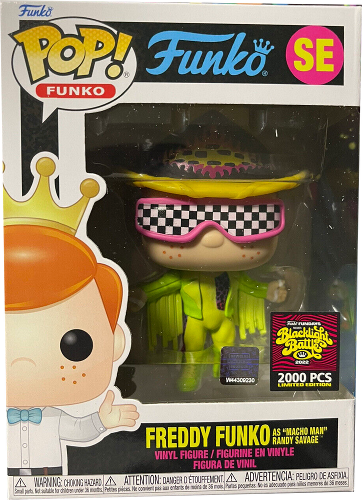 Freddy Funko as "Macho Man" Randy Savage (ONLINE ORDER ONLY)