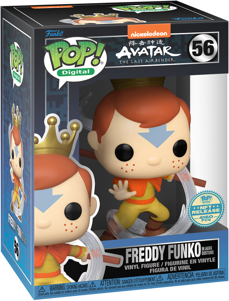 Freddy Funko in Aang Costume (ONLINE ORDER ONLY)