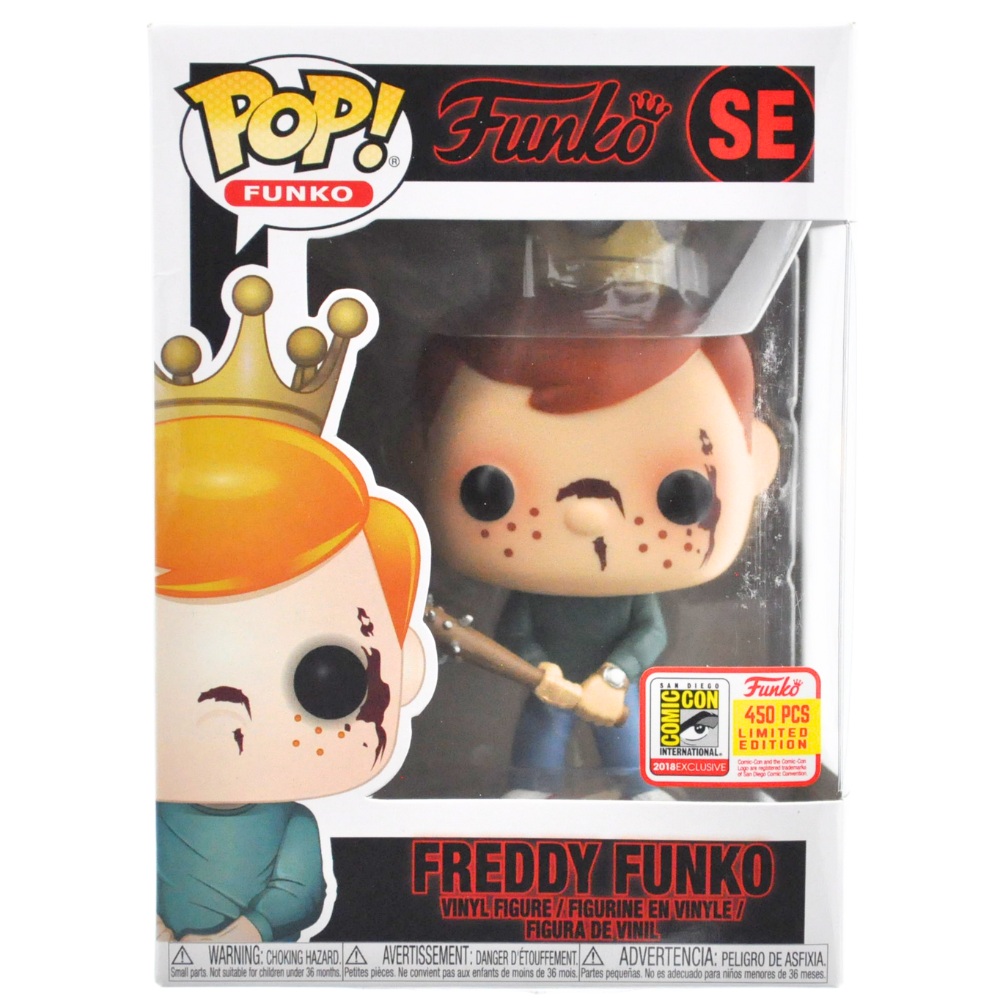 Freddy Funko (Steve, Stranger Things) SE - 2018 SDCC Exclusive/450 Made (Online Order Only)