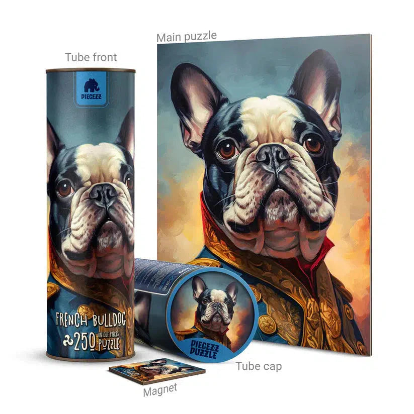 French Bulldog 250 Piece Wooden Jigsaw Puzzle Geek Toys (ONLINE ORDER ONLY)