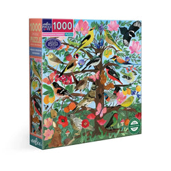 French Medieval Songbirds 1000 Piece Jigsaw Puzzle eeBoo