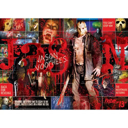 Friday the 13th Jason Movie Collage 500 Piece Jigsaw Puzzle MasterPieces