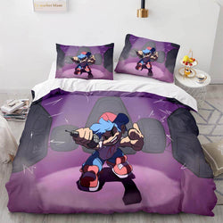 Friday Night Funkin Cosplay Bedding Sets Quilt Covers Without Filler (Online Order Only)